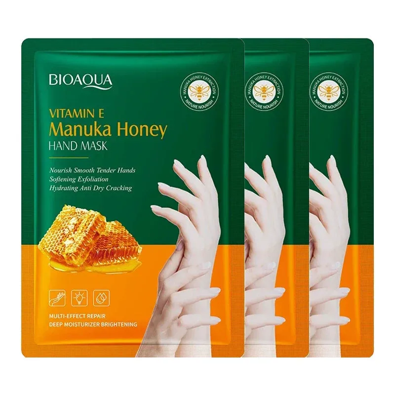 1 / 3 / 5 Pairs Hydrating Honey Hand Mask