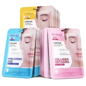 10 Hyaluronic Acid Retinol Collagen Facial Masks Hydrating & Brightening