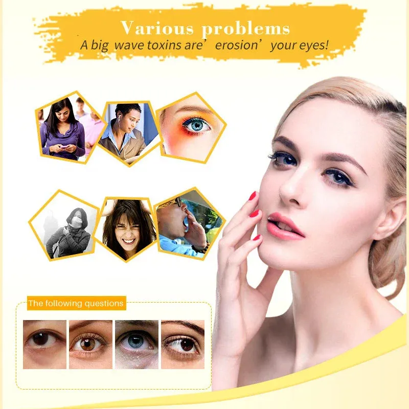 40 Piece Gold Collagen Eye Mask Anti Dark Circles Firming & Moisturizing