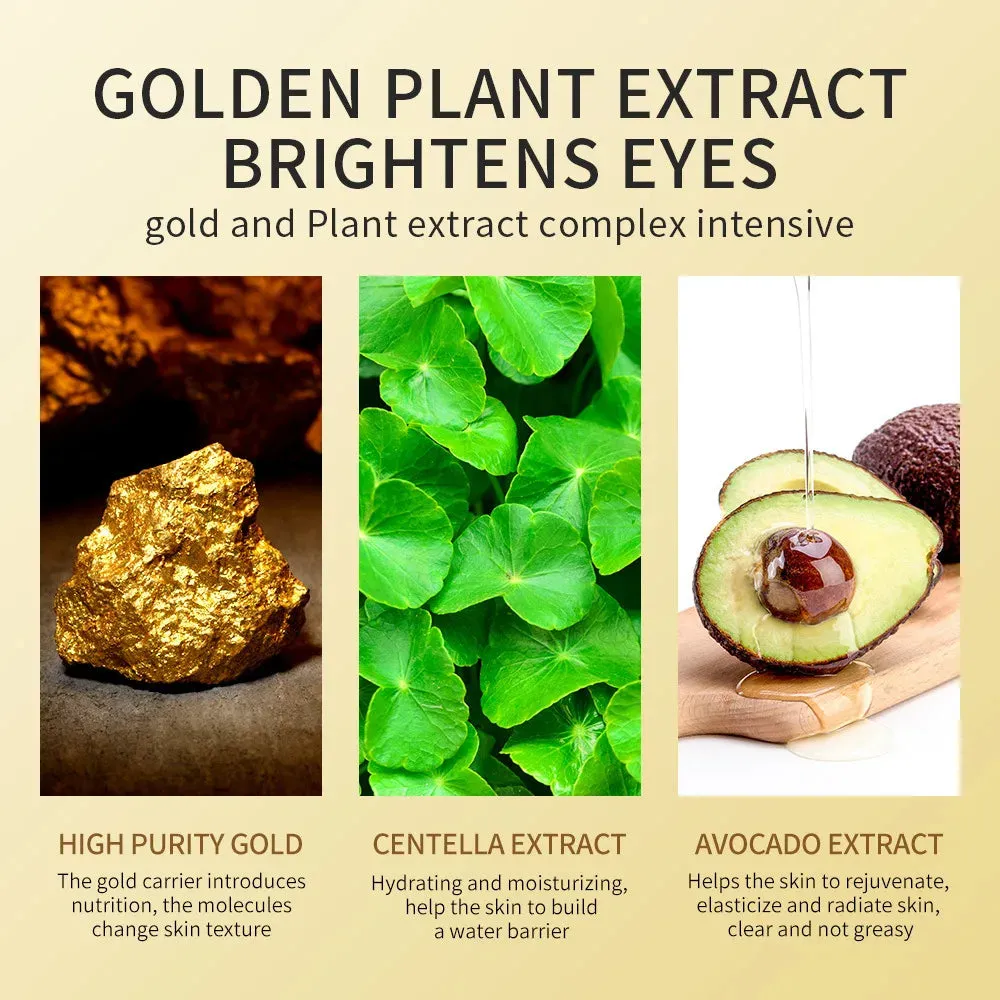 60 Piece Avocado Collagen Eye Mask For Dark Circles & Bags