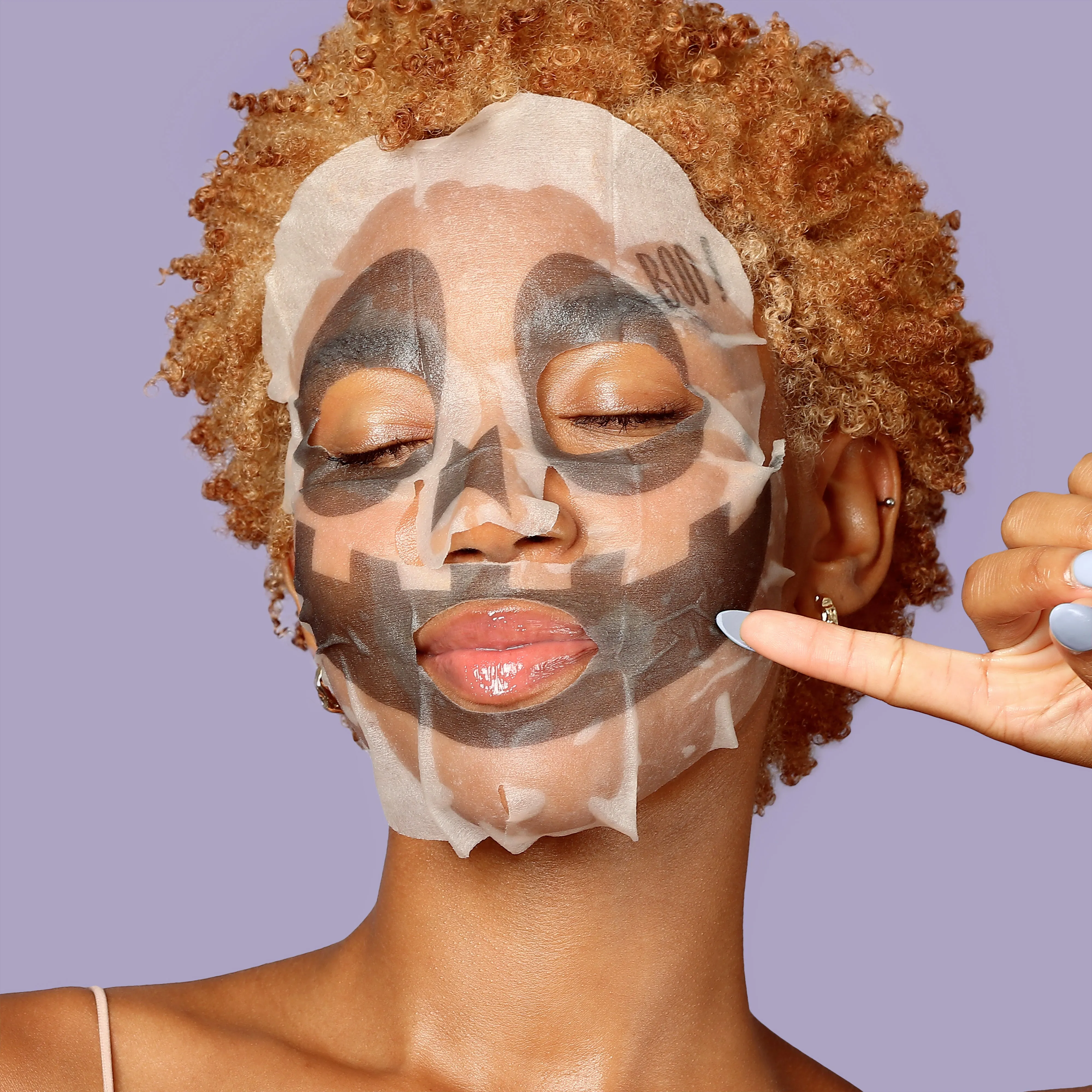 Animated Ghost Pore-Refining Facial Mask - 10 Masks