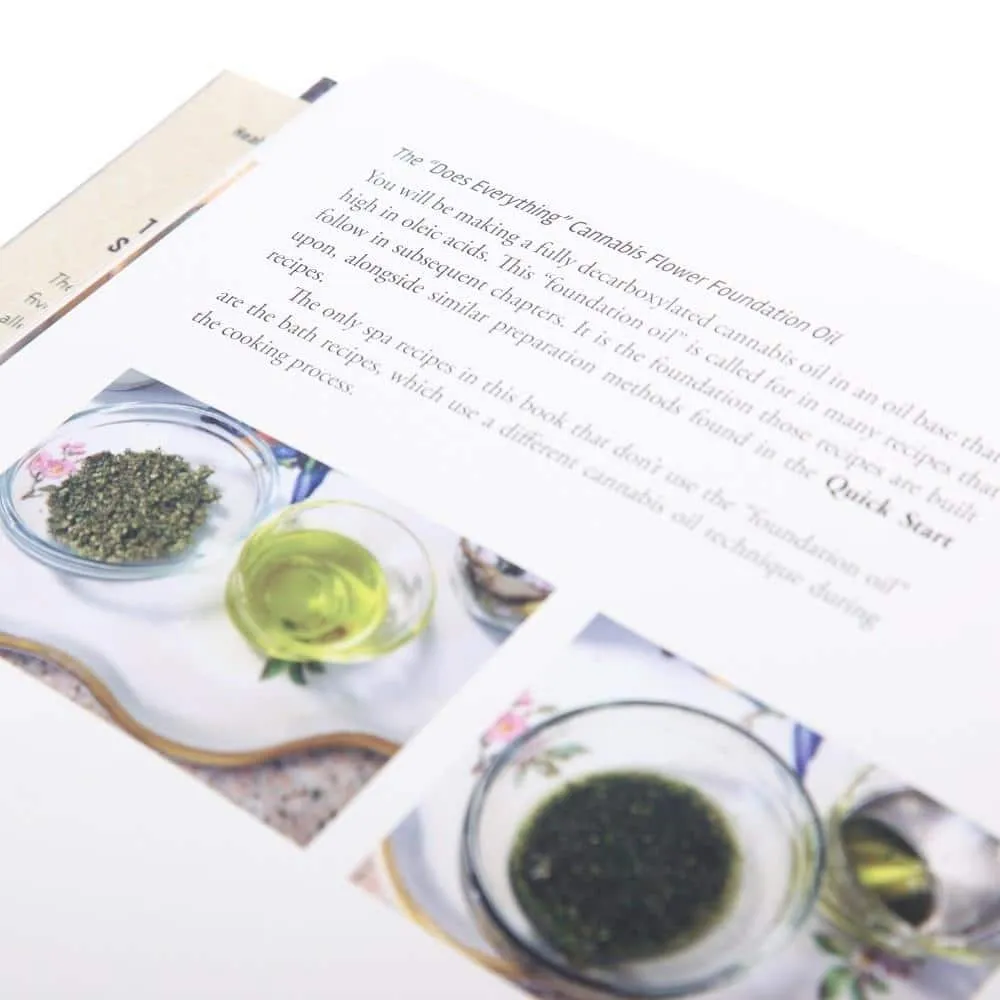 Cannabis Spa At Home Book by Sandra Hinchliffe