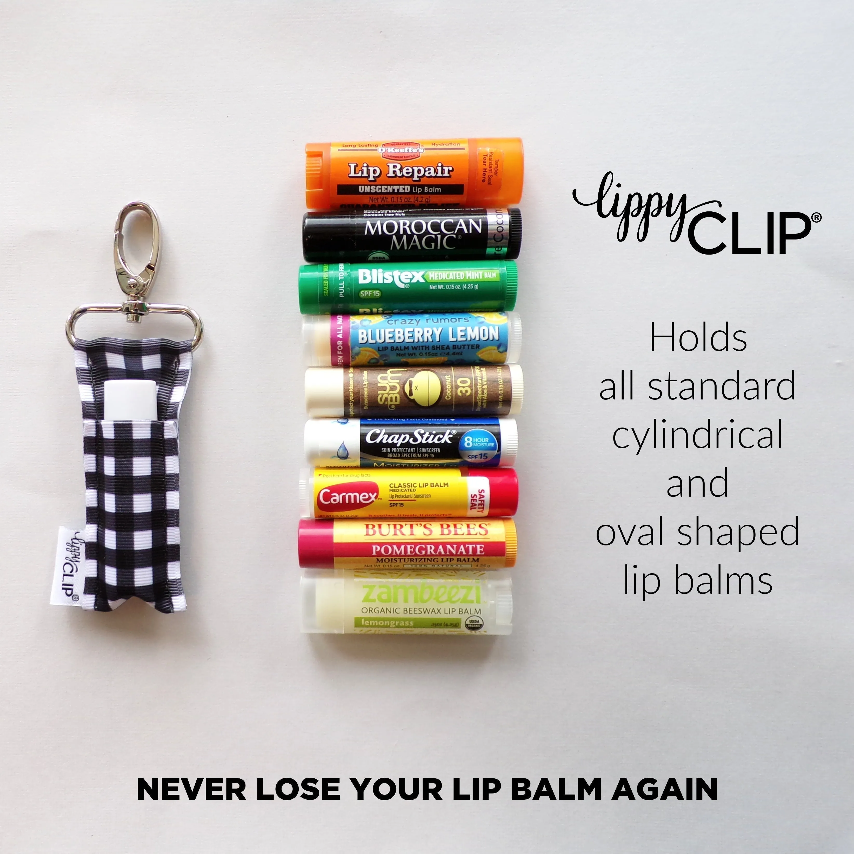 Celestial Pastel LippyClip Lip Balm Holder