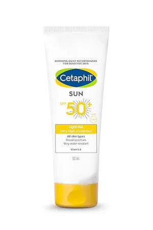Cetaphil Women's Sun SPF 50   Light Gel - 50ml