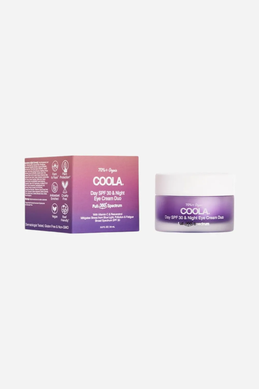 Coola Day SPF 30 & Night Organic Cream Duo