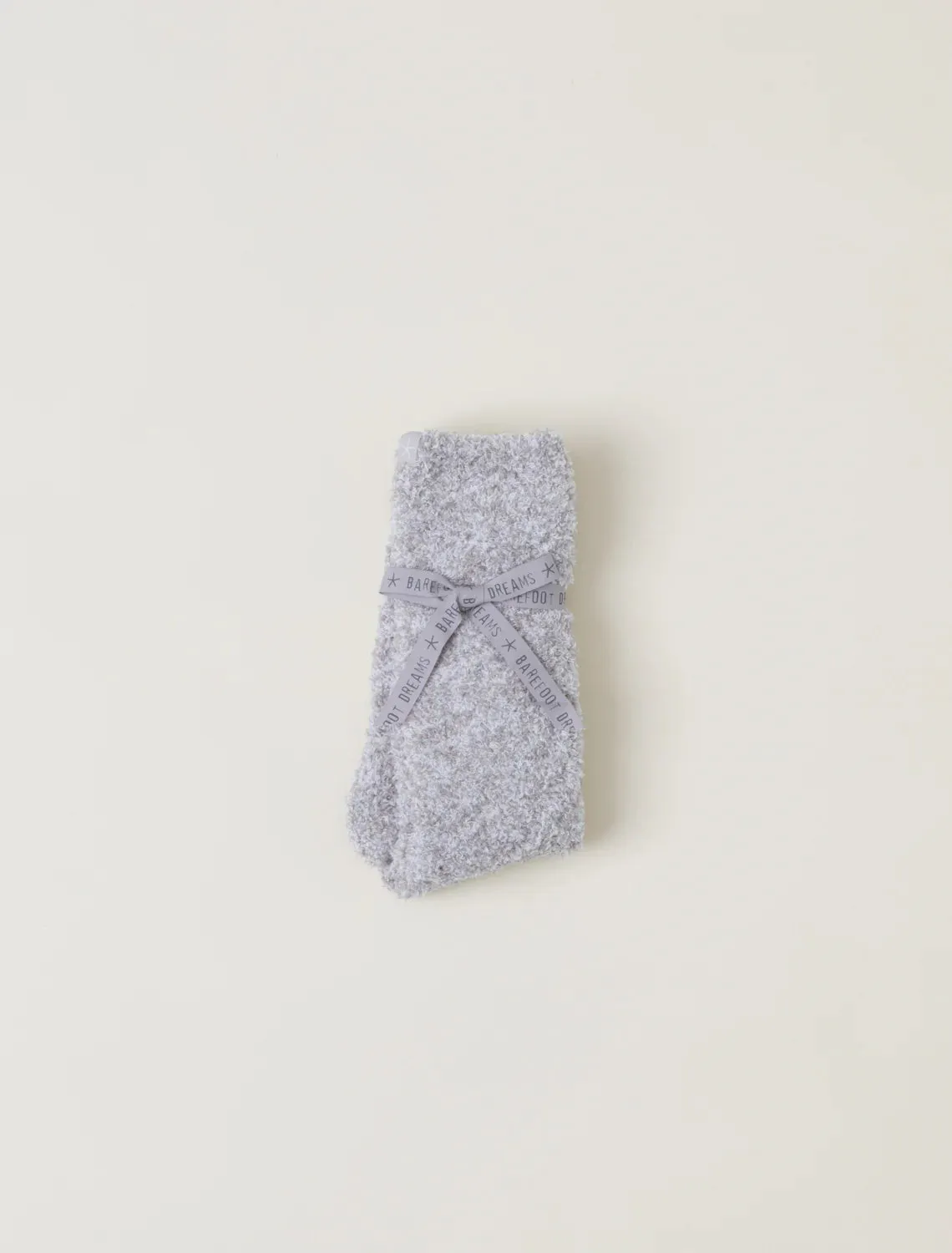 Cozychic® Heathered Socks - Oyster/White