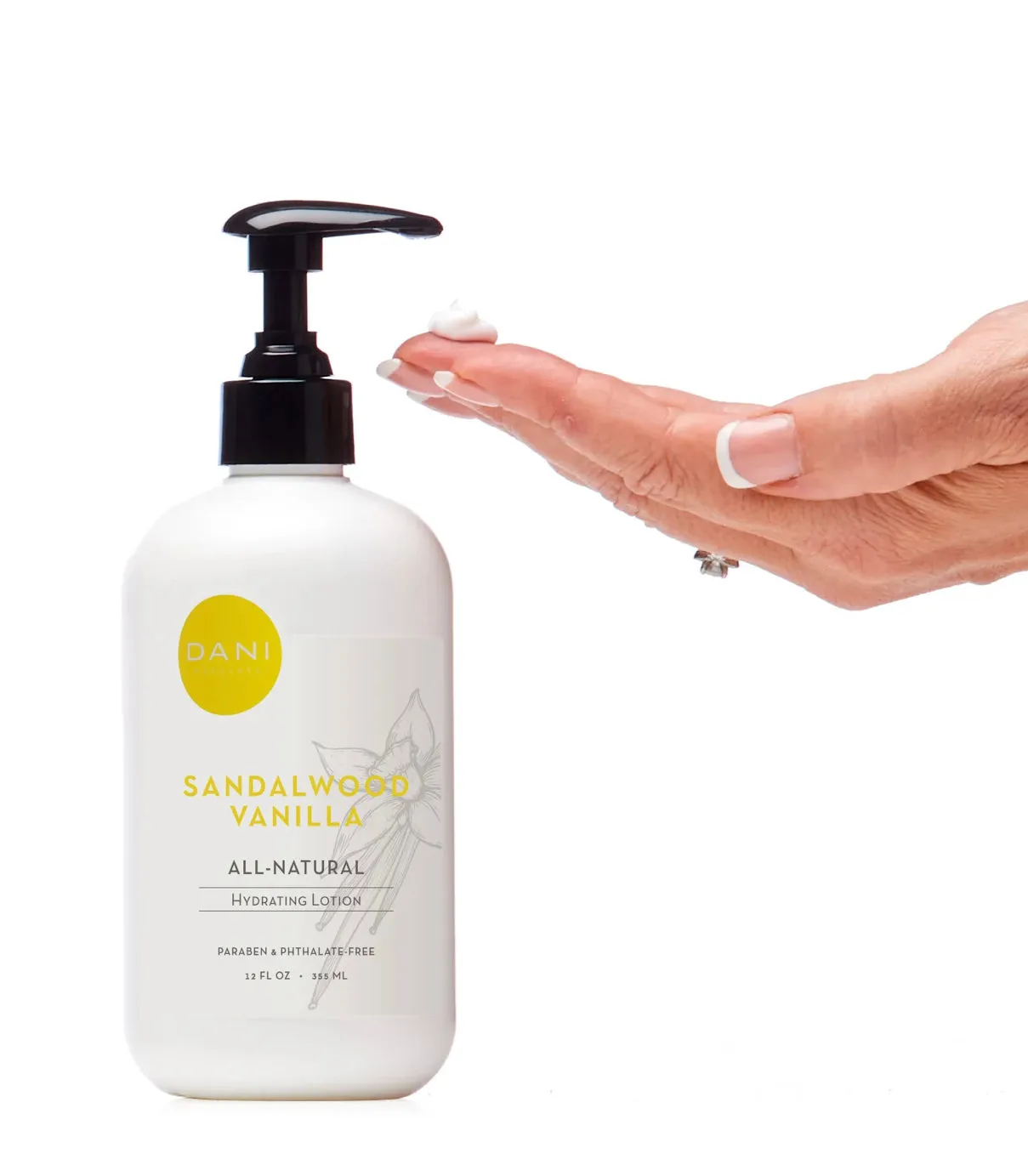 Dani Naturals Sandalwood Vanilla Hydrating Lotion