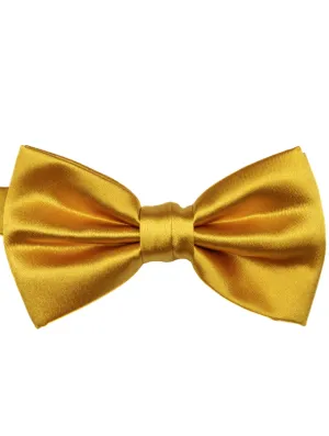 DCLIC Classic Plain Bow Tie - Yellow