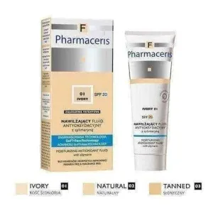 ERIS Pharmaceris F 03 Tanned Moisturizing Fluid SPF20 30ml antioxidant