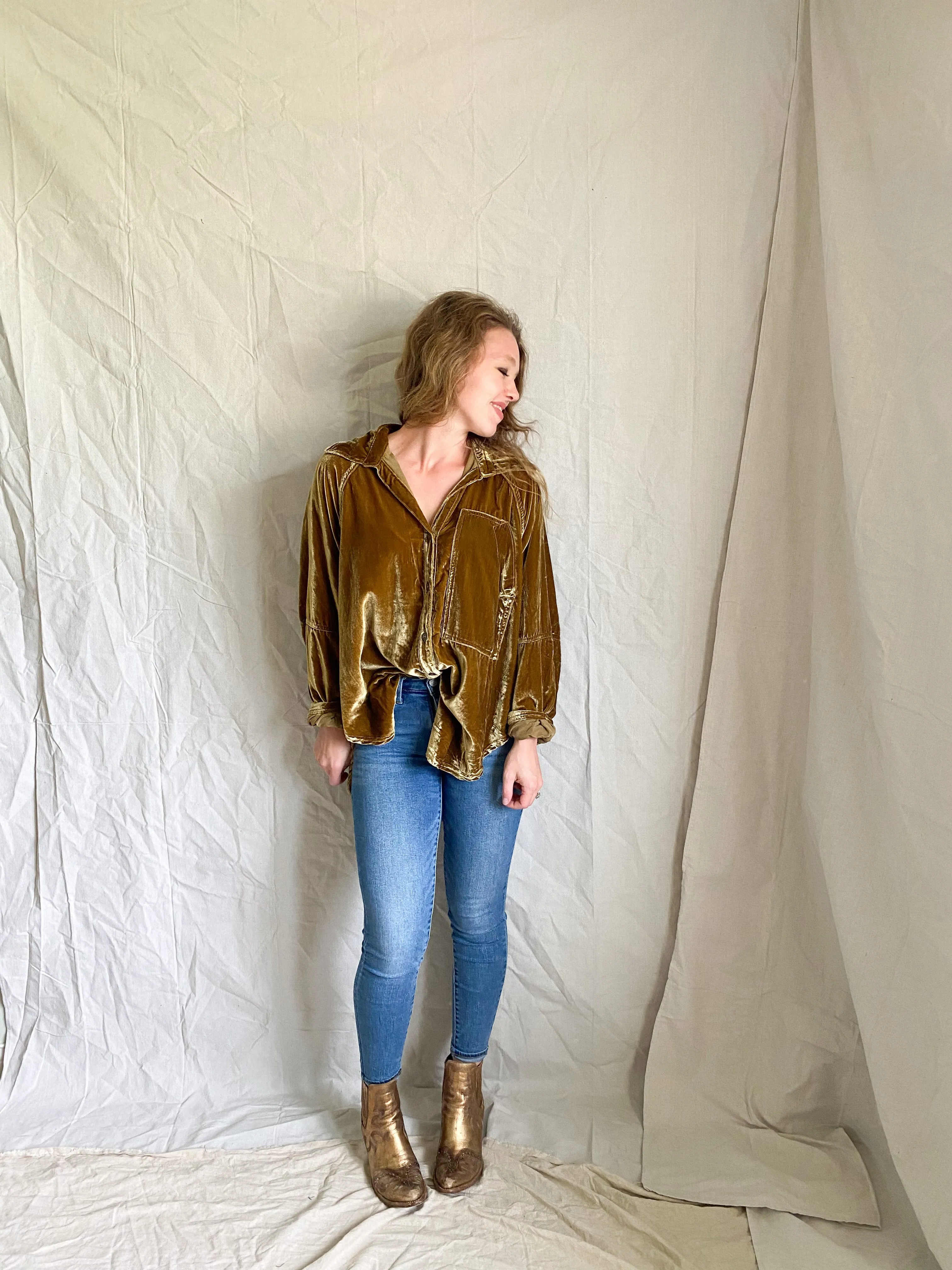 Free People Night Skies Velvet