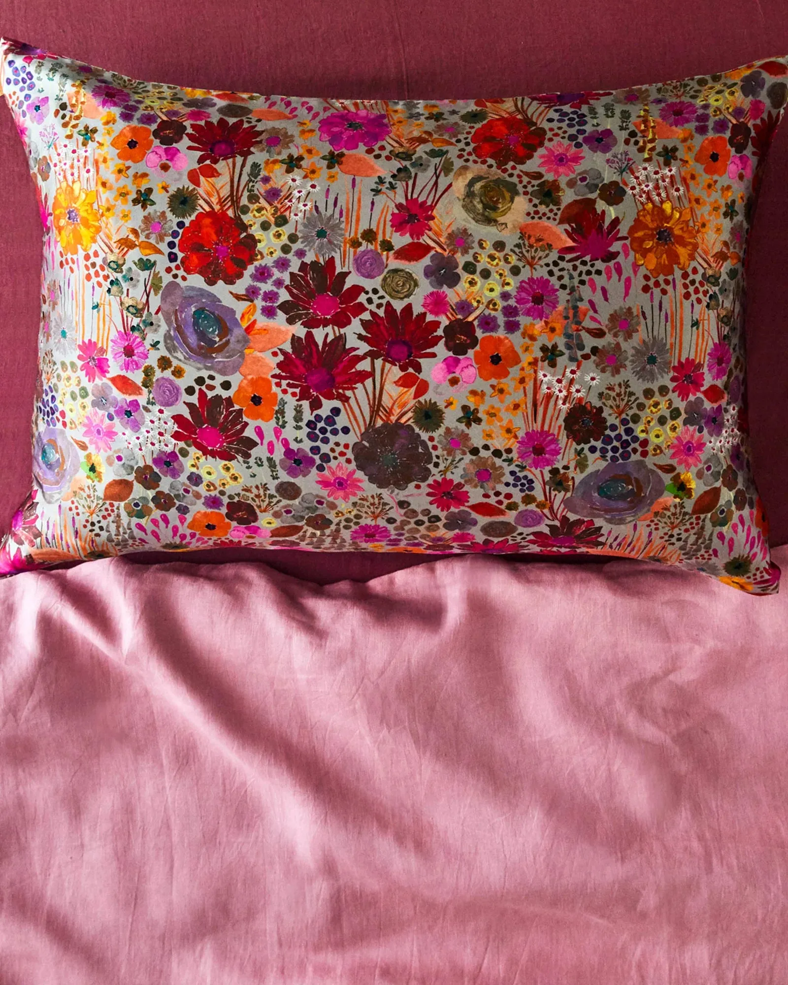 Kip & Co - Field Of Dreams- Silk Pillowcase