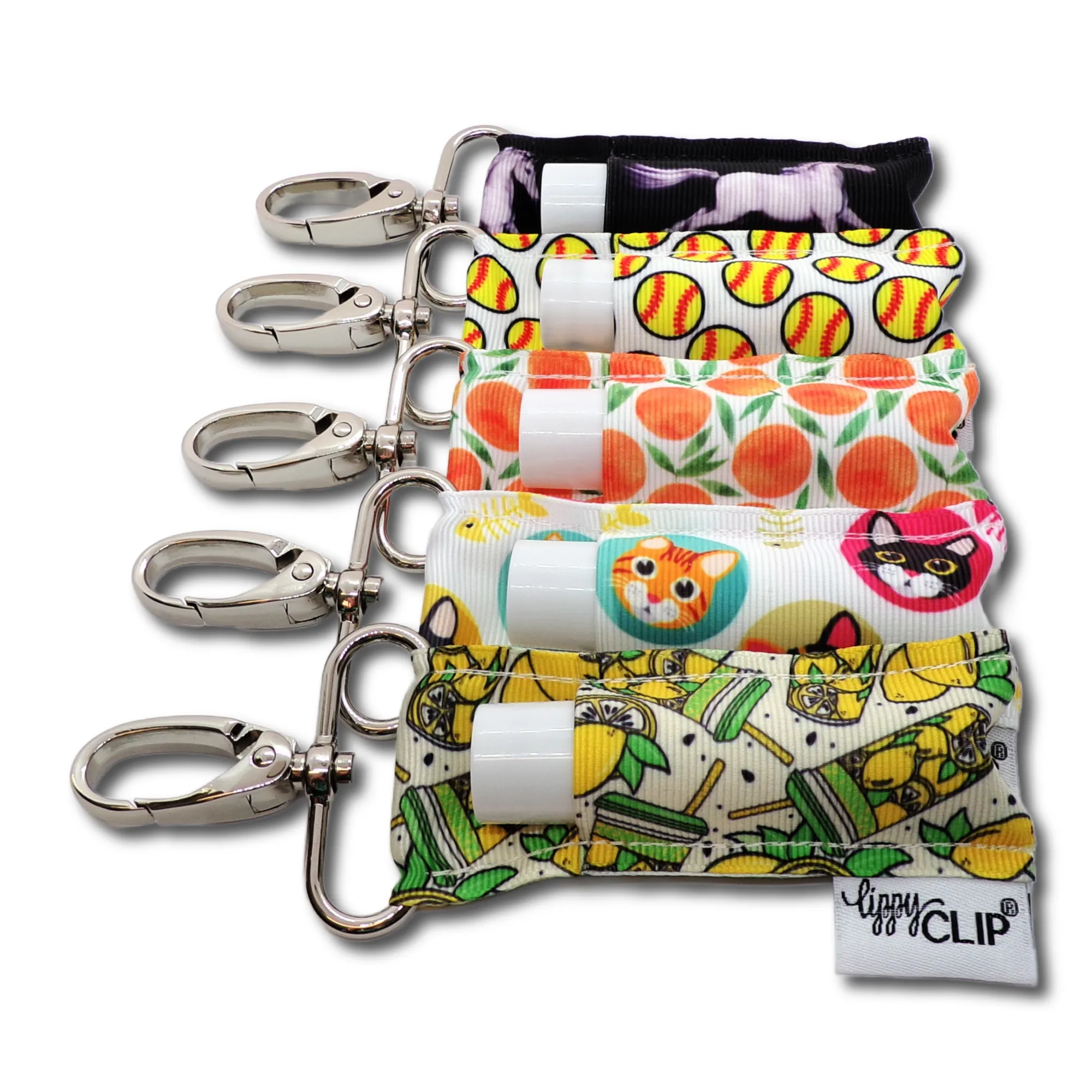 LippyClip Lip Balm Holder - SoftballLippyClip Lip Balm Holderfor Chapstick