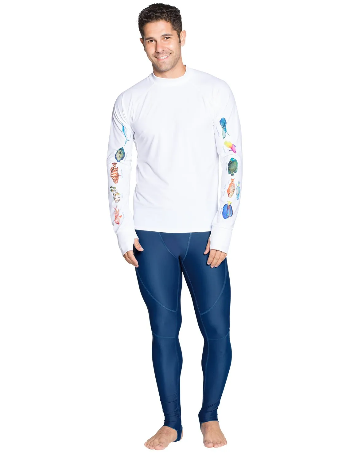 Men's Custom Snorkel Stirrup Swim Legging