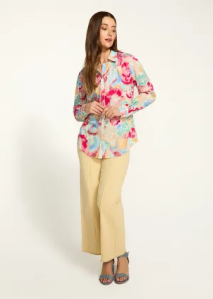 Printed Classic Long Sleeve Shirt, Grand Floral