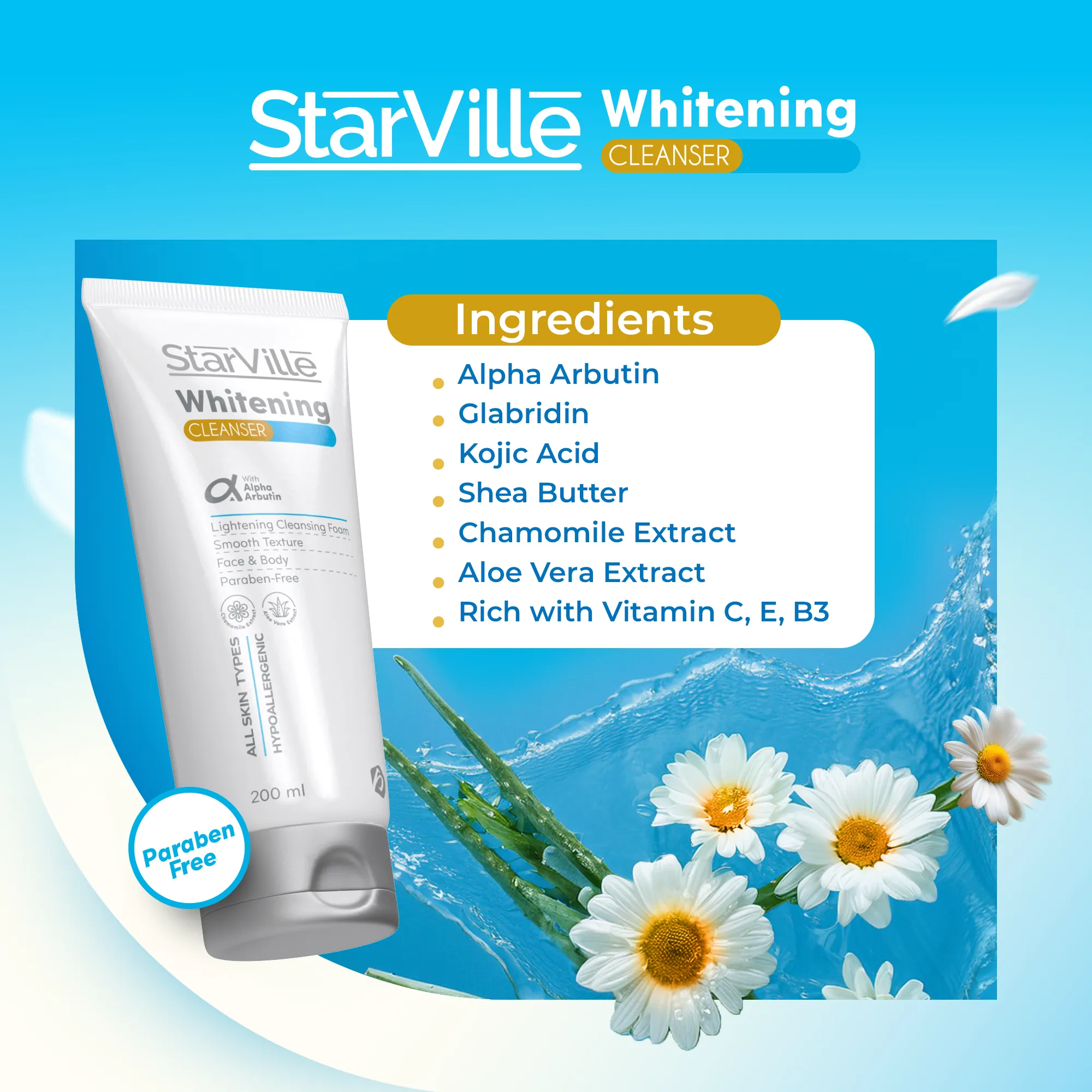 Starville Whitening Cleanser 100 ml