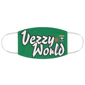 VezzyWorld w/ - Green Face Mask