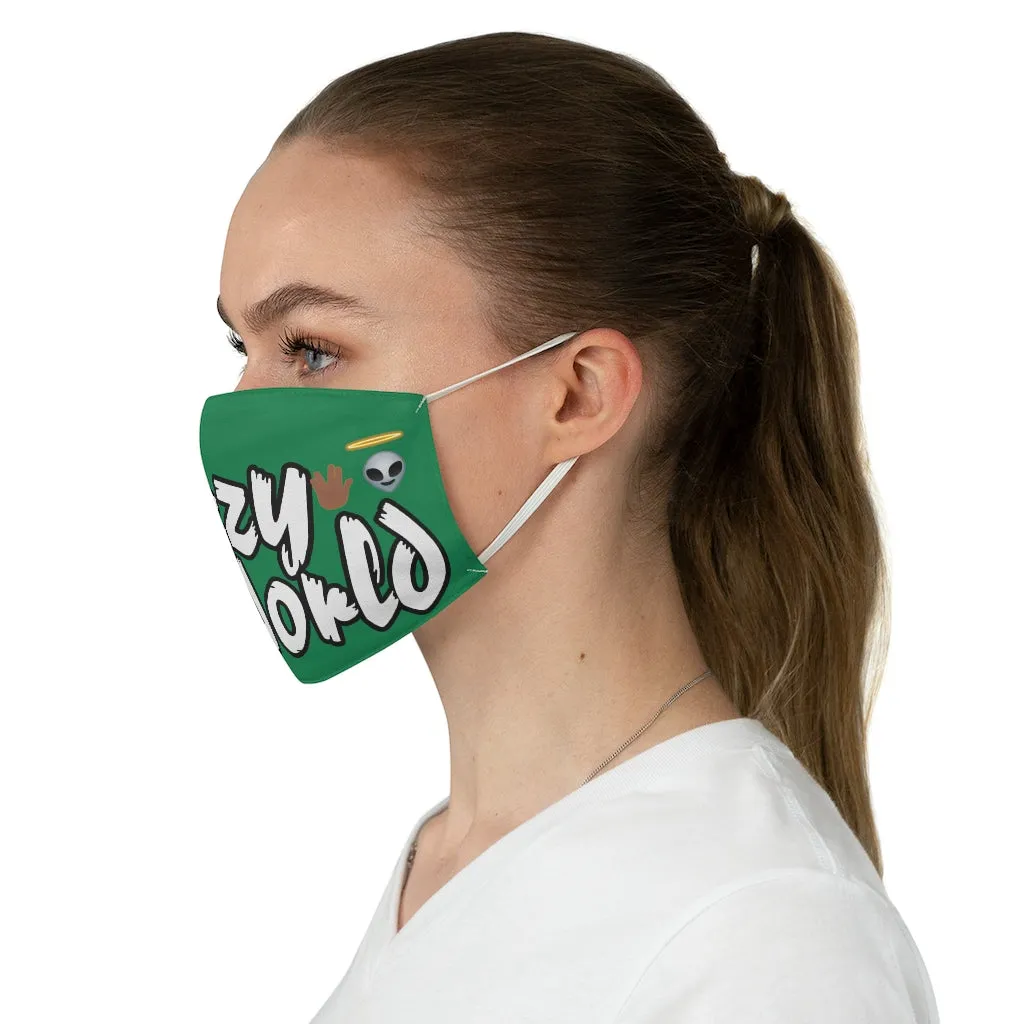 VezzyWorld w/ - Green Face Mask