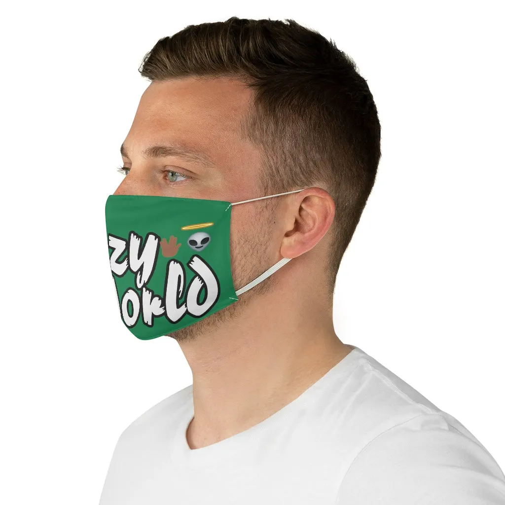 VezzyWorld w/ - Green Face Mask