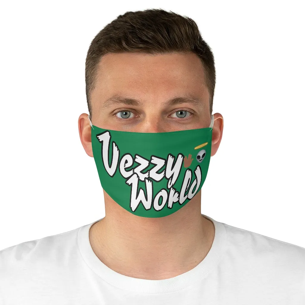 VezzyWorld w/ - Green Face Mask