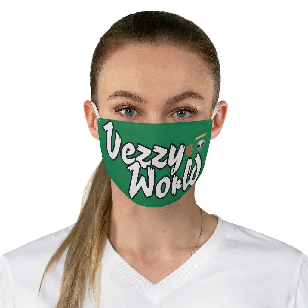 VezzyWorld w/ - Green Face Mask